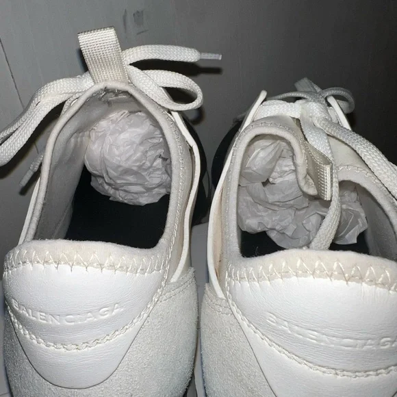 Balenciaga Blanc Noir /White Sneakers 39 / 8.5 - Picture 11 of 16